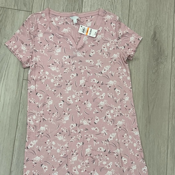 Charter Club Pink Floral Chemise Vintage - Picture 1 of 3